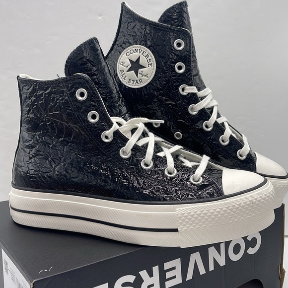 Converse WMNS High-Tops Platform Sneakers CTAS LIFT HI
BLACK/EGRET/BLACK - Picture 7 of 16
